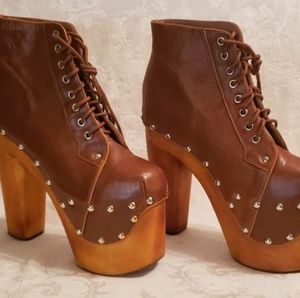 Jeffery Campbell Designer Platform Boots - 10s